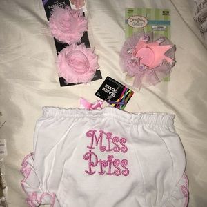 Baby girl items - NWT